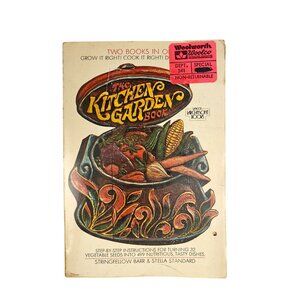 The Kitchen Garden Book By Stringfellow Barr Vintage Cookbook Local Ethnic